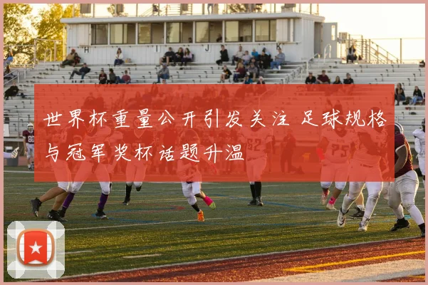 世界杯重量公开引发关注 足球规格与冠军奖杯话题升温